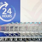 UK supermarket trolleys