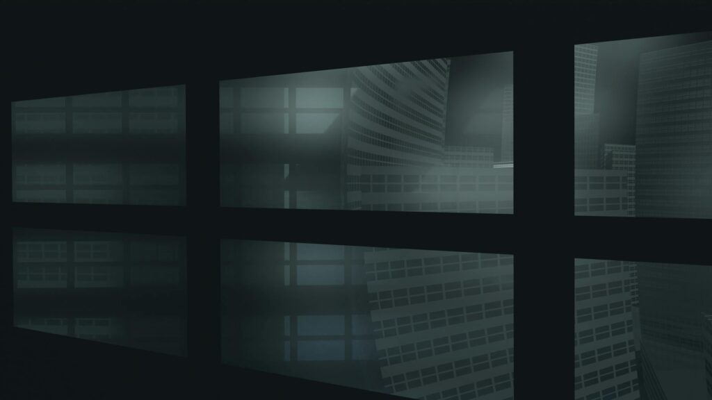 digital metropolis cityscape