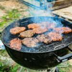 Weber grill demonstration