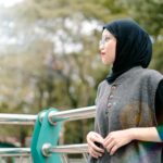 woman with lifted lashes